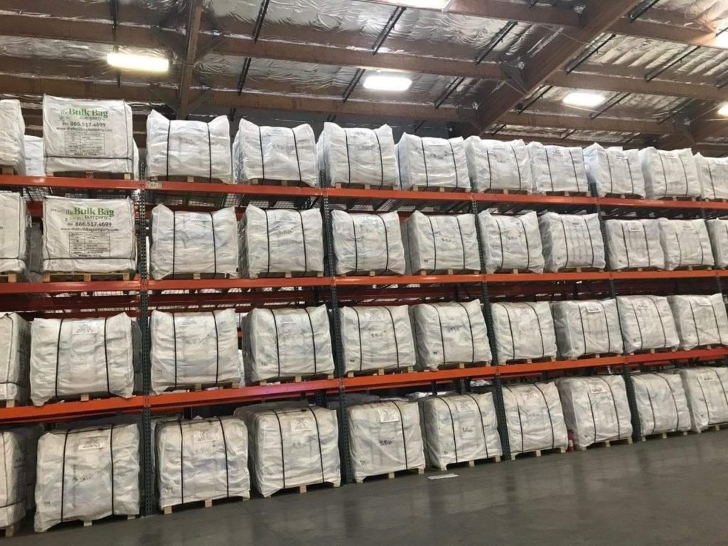 Maintain and Store industrial packaging bags