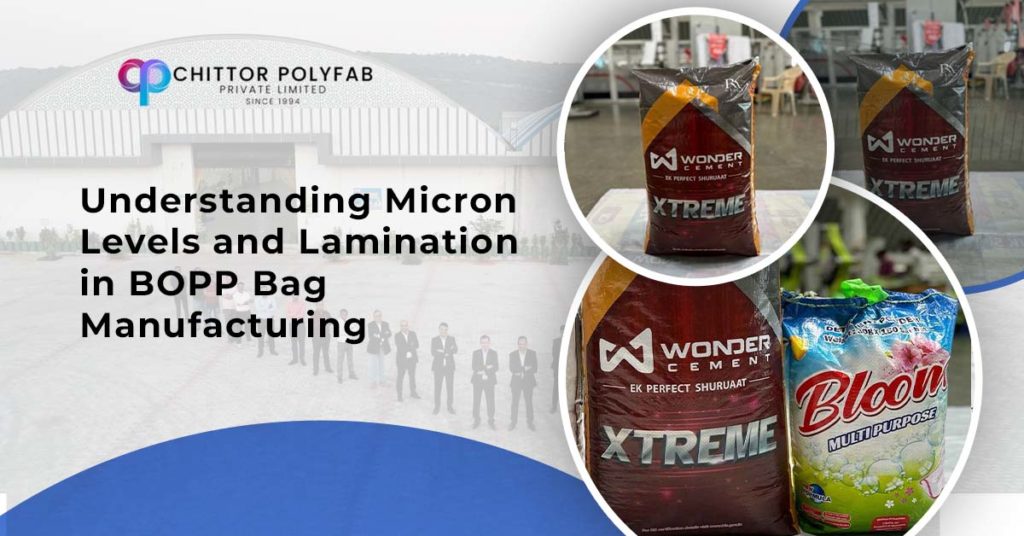 Understanding Micron Levels and Lamination in BOPP Bag Manufacturing